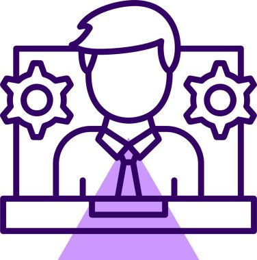 Beyaz Arkaplanda İşbirliği Logosu İzole Edildi.