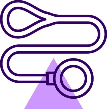 Köpek tasması. Web simgesi basit illüstrasyon