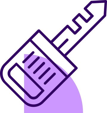 anahtar ağ simgesi, basit vektör illüstrasyonu