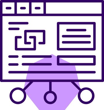 Bağlantı sosyal yardım web simgesi, basit vektör illüstrasyonu