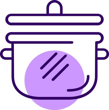 Ot web simgesi, basit vektör illüstrasyonu