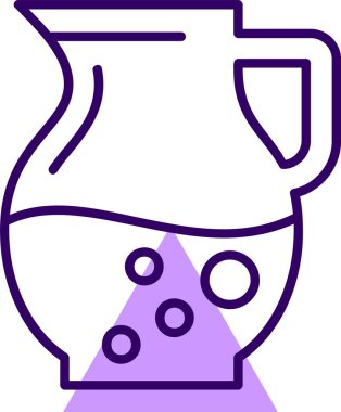 Atıcı ağ simgesi, basit vektör illüstrasyonu