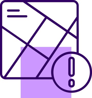 Harita yön bulma simgesi. Basit resimleme