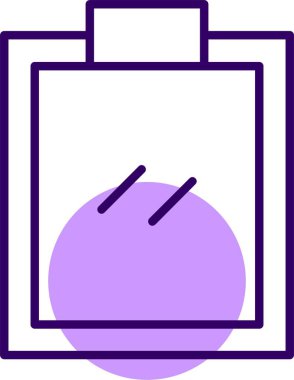 Pano simgesi vektör illüstrasyonu 