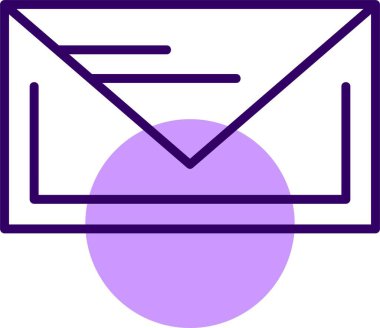 e- posta simgesi vektör illüstrasyonu 