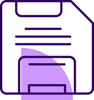 Web simgesini, basit vektör illüstrasyonunu kaydet