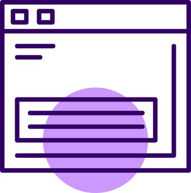 Web sayfası simgesi. İnternet simgesi. İnternet sitesi tabelası. Tarayıcı simgesi. Genel ağ kavramı 