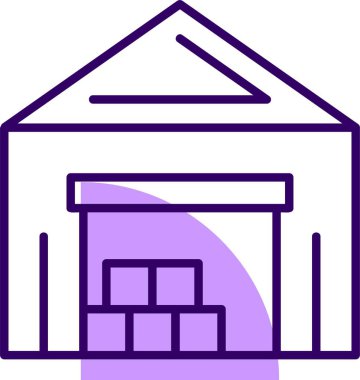 ev simgesi vektör illüstrasyonu