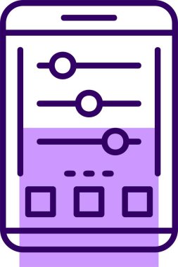 bilgisayar ekranı simgesi. özet çizimi