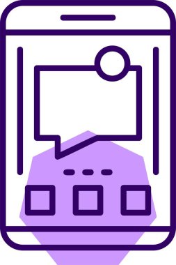 İletileri simge vektör çizim