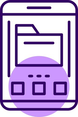 Dizin düz vektör resimleme simgesi 