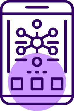 Grafik. Web simgesi basit illüstrasyon