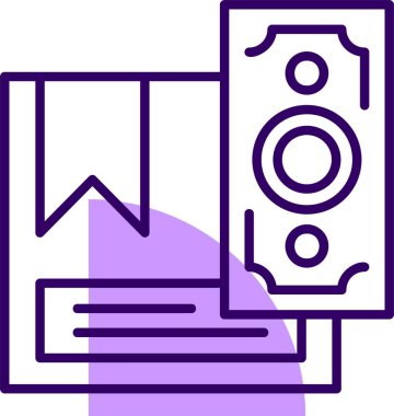 Teslimat aracı ikonu. taslak dağıtım van vektör rengi düz izole 