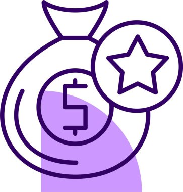 Sadakat Programı. Web simgesi basit illüstrasyon