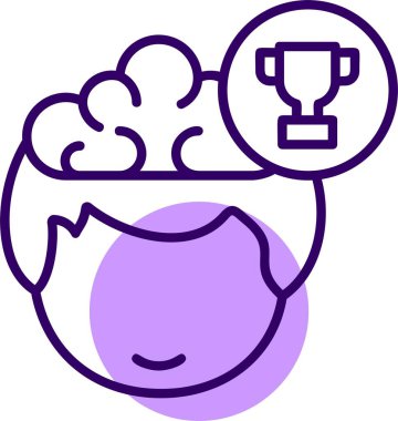 Kupa ikonu vektörü. düz resimleme 