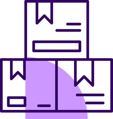 Web tasarımı Ürün simgesi, vektör illüstrasyonu