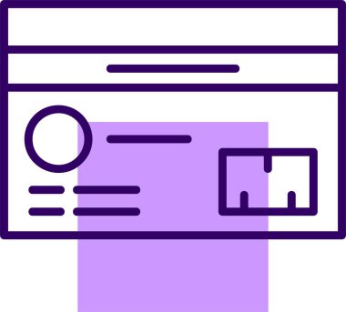 atm makine simgesi vektör illüstrasyonu 