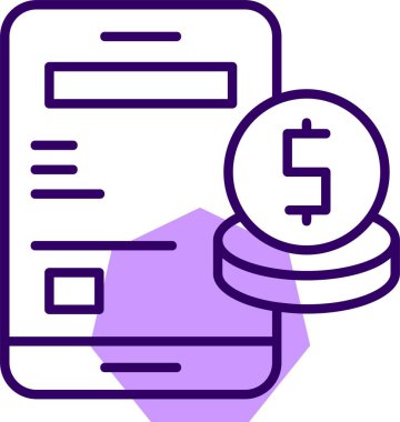 Hesap dengesi simgesi, vektör illüstrasyonu 