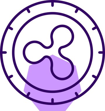 Dalgacık Ağ simgesi, basit vektör illüstrasyonu 