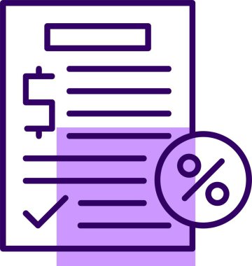 Vergilendirme belgesi kontrol listesi simgesi