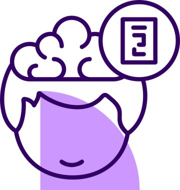 Planlama web simgesi, basit vektör illüstrasyonu 