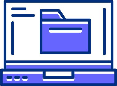 Dizin düz vektör resimleme simgesi 