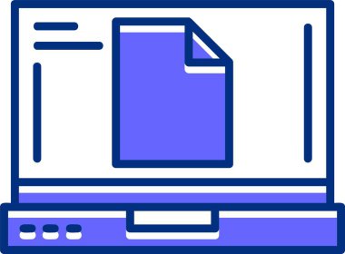 dosya belgesi vektör illüstrasyonu