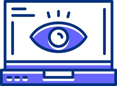 Web simgesini basit illüstrasyonla göster