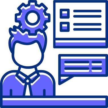 Eğitim Ağı simgesi basit illüstrasyon