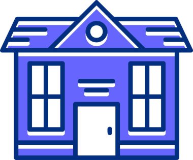 ev simgesi vektör illüstrasyonu