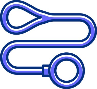 Köpek tasması web simgesi, basit vektör illüstrasyonu 