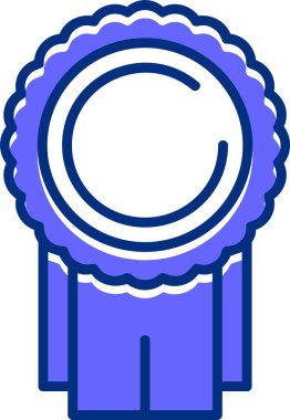 Özet biçiminde basit bir rozet simgesi