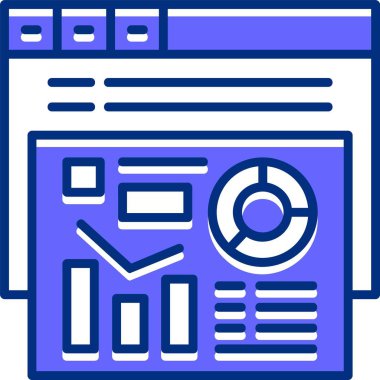 Ölçüm Simgesi, Grafik Simgesi, Sunum Simgesi. Gri Arkaplanda Pictogram Simgesi. Mobil Uygulama. Basit Düz Metro Tasarım Tarzı. Taslak Simgesi. Düz Tasarım Tarzı. Vektör İllüstrasyonu