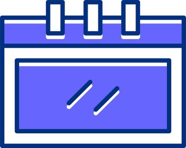 Takvim Sayfası Simge İşaretleme Vektörü