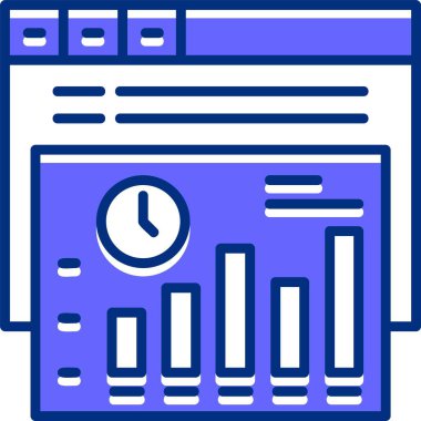 Oturum süresi vektör illüstrasyonuName