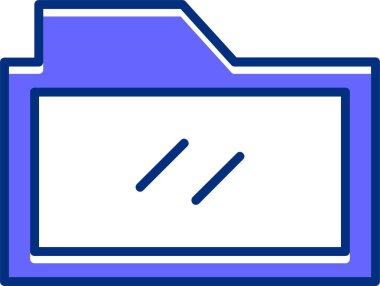 Dizin düz vektör resimleme simgesi 