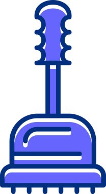 Ezici web simgesi vektör illüstrasyonu 