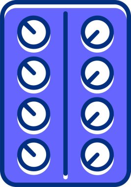 İlaç simgesinin vektör illüstrasyonu