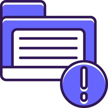 Dizin düz vektör resimleme simgesi 