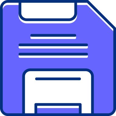 Simge vektör illüstrasyon tasarımını kaydet