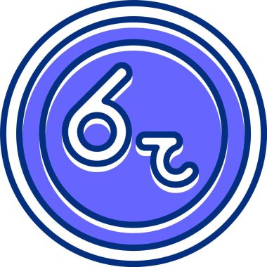 Sri Lanka Rupi web simgesi vektör illüstrasyonu