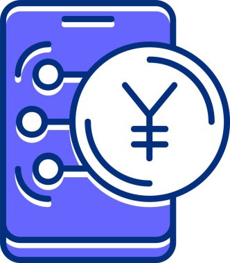 Japon Yen Simgesi Beyaz Arkaplanda İzole Edildi 