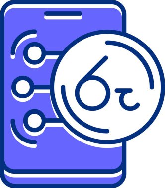 Sri Lanka Rupi web simgesi vektör illüstrasyonu