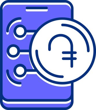 Ermeni Dram parası. Web simgesi basit illüstrasyon