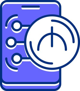 Turkmenistani Manat illüstrasyon vektör simgesi  