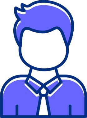 çalışan simgesi, vektör illüstrasyonu basit tasarım