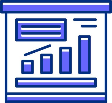 İş Planı simgesi, vektör illüstrasyonu 