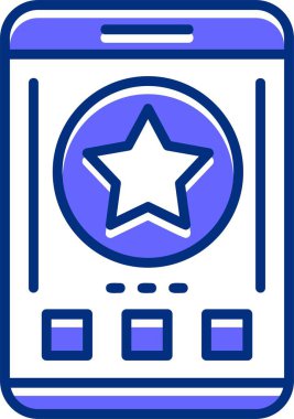 Kişisel proje için vektör yıldız simgesi 