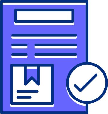 kontrol listesi simgesi vektör illüstrasyonu 