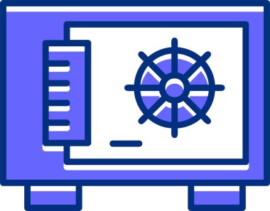 güvenli simge vektör illüstrasyon tasarımı